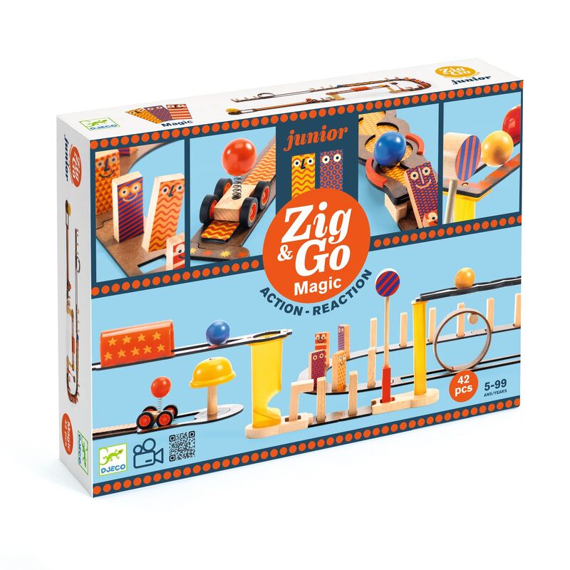 Djeco - Junior Zig & Go - Magic Set (42pc)