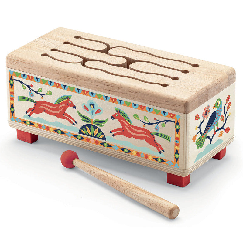 Djeco - Animambo - Wooden Drum