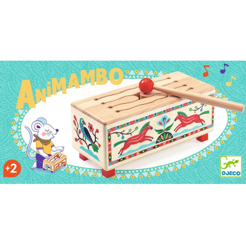 Djeco - Animambo - Wooden Drum