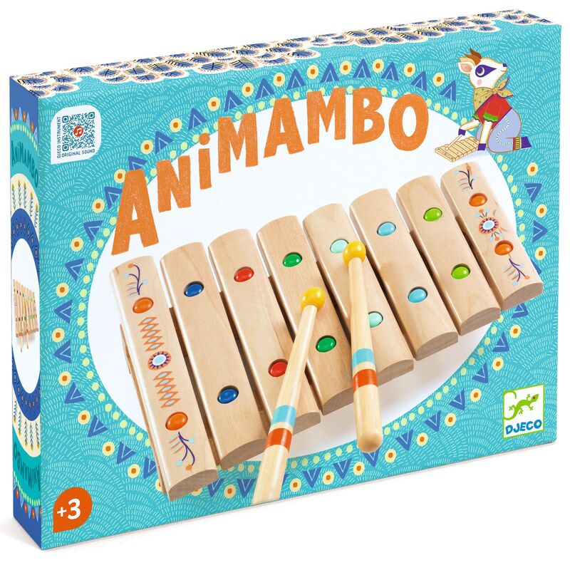 Djeco - Animambo - Wooden Xylophone