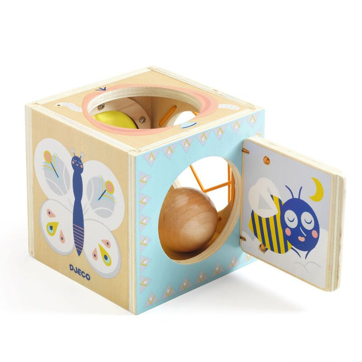 Djeco - Baby Wooden Hide & Seek Box