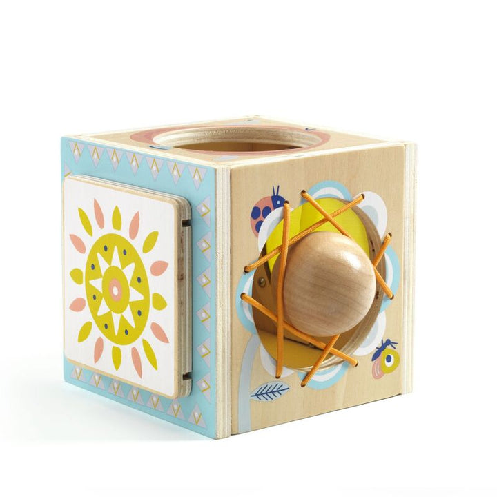 Djeco - Baby Wooden Hide & Seek Box