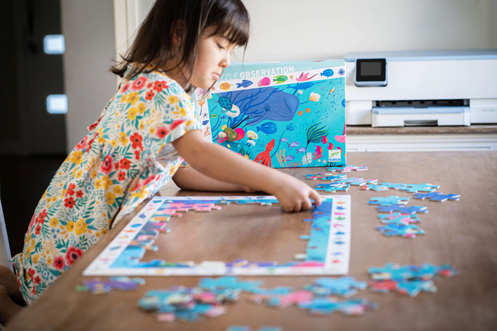 Djeco - Aquatic- 54pc Observation Puzzle