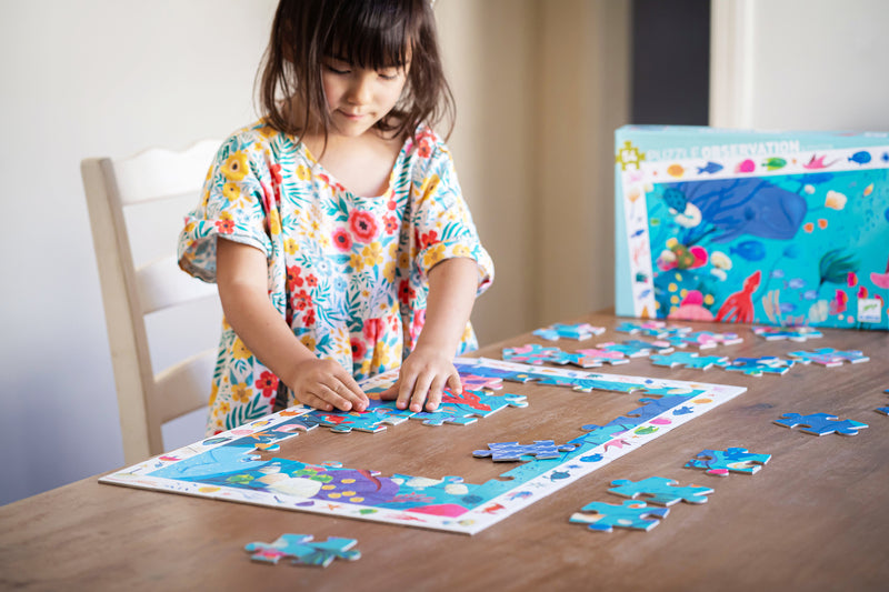 Djeco - Aquatic- 54pc Observation Puzzle