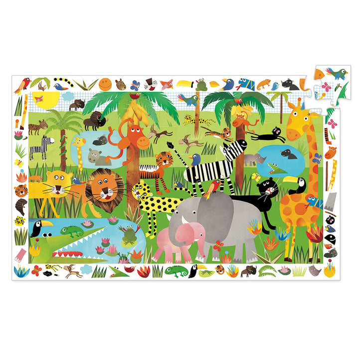 Djeco - Jungle - 35pc Observation Puzzle