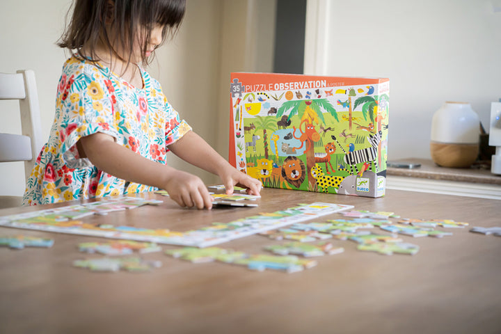 Djeco - Jungle - 35pc Observation Puzzle