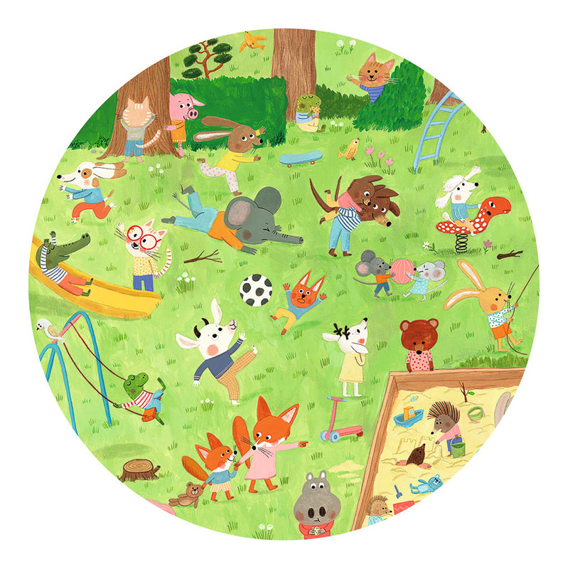 Djeco - Little Friends Garden - 35pc Observation Puzzle