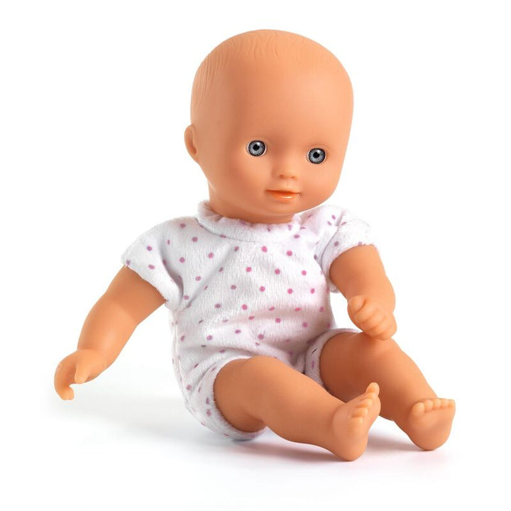 Djeco - Pomea Barbara - Mini Soft Doll Playset (20cm)