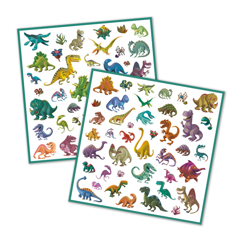 Djeco - Stickers - Dinosaurs (160pk)