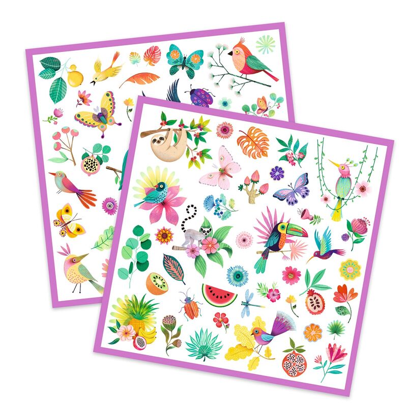 Djeco - Themed Sticker Sets 160pc (Individual)