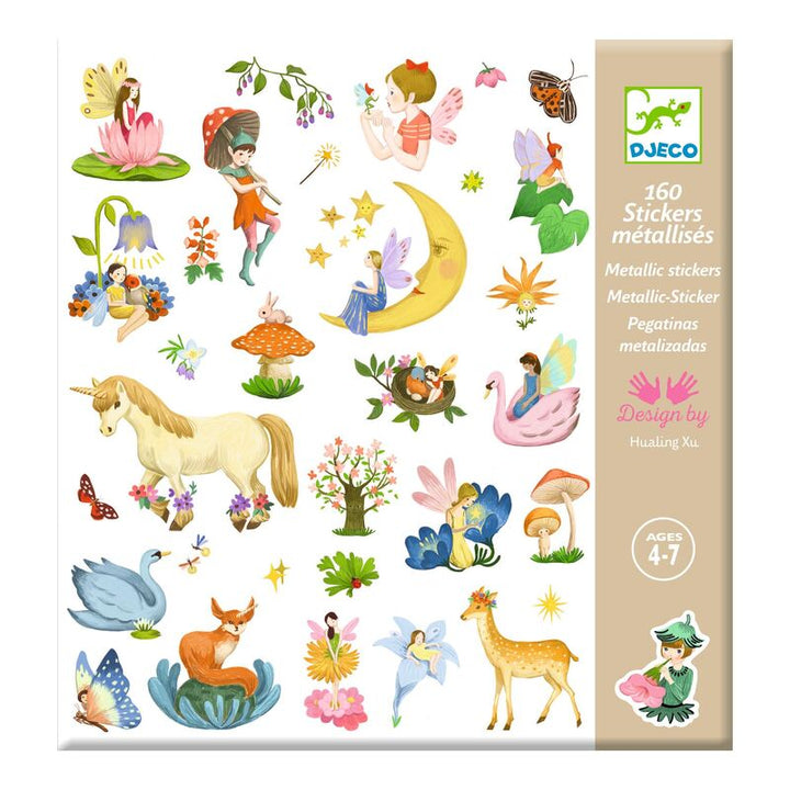 Djeco - Themed Sticker Sets 160pc (Individual)