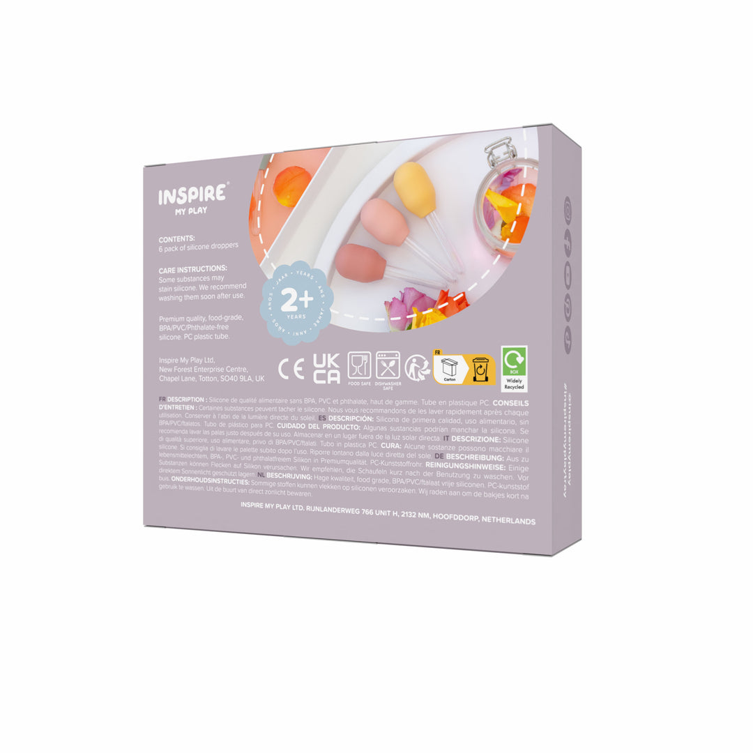 Inspire My Play - Pastel Droppers (Set of 6)