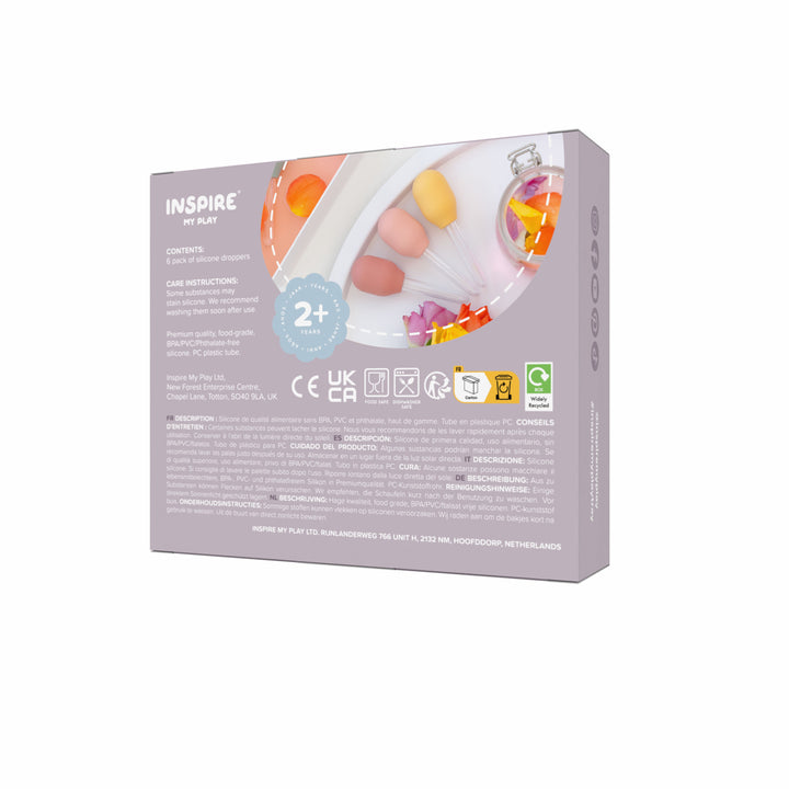 Inspire My Play - Pastel Droppers (Set of 6)