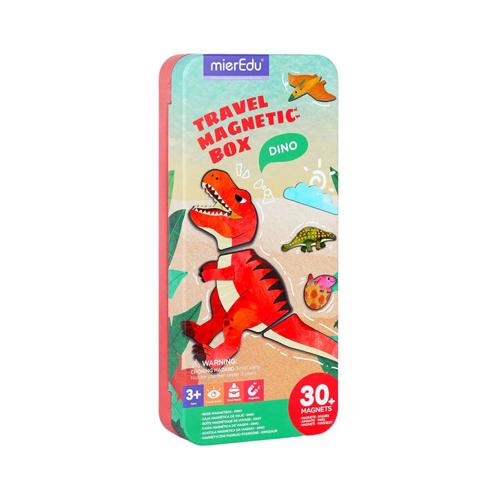 mierEdu - Travel Magnetic Tin Box Set - Dinosaurs