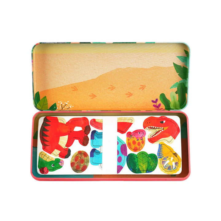 mierEdu - Travel Magnetic Tin Box Set - Dinosaurs