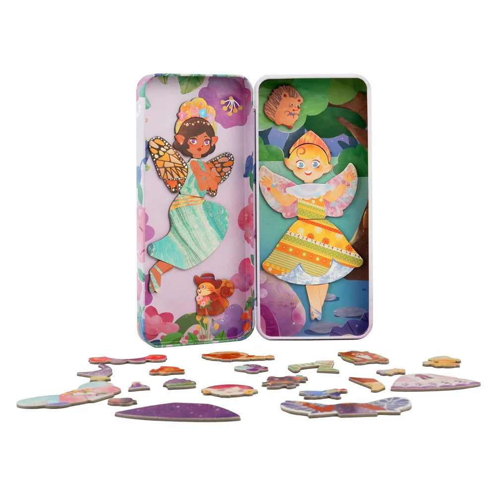 mierEdu - Travel Magnetic Tin Box Set - Fairy Forest