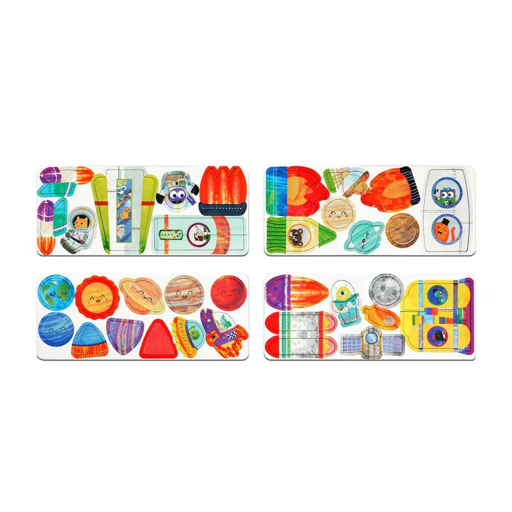 mierEdu - Travel Magnetic Tin Box Set - Space