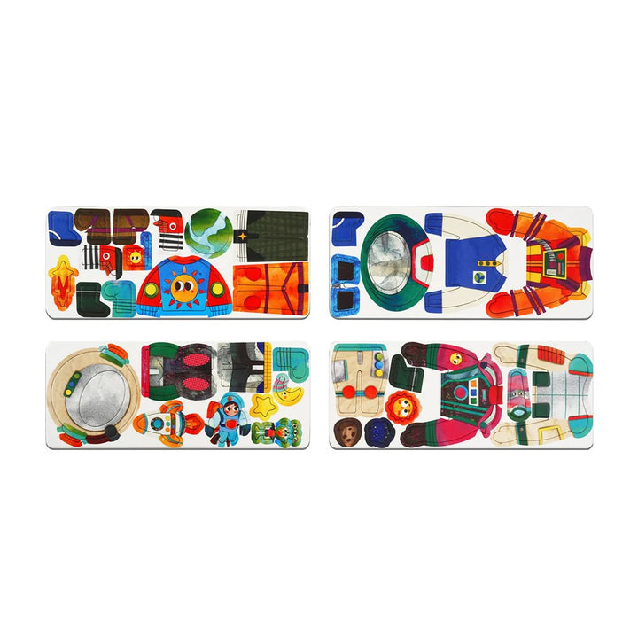 mierEdu - Travel Magnetic Tin Box Set - Spaceman