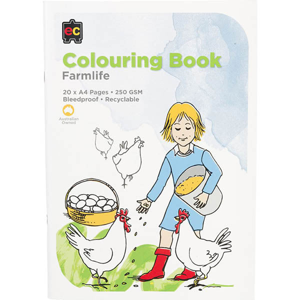 EC - Colouring Book - Farmlife