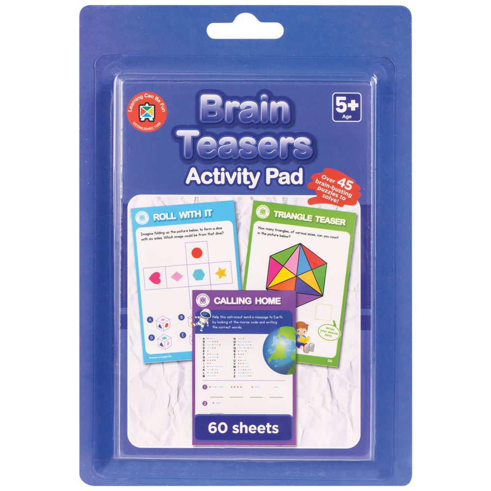 Games on the Go! Brain Teasers - Activity Pad