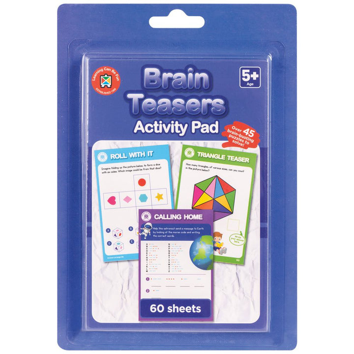 Games on the Go! Brain Teasers - Activity Pad