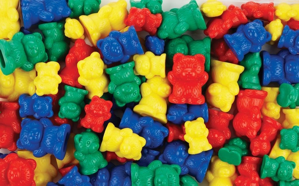 Counters & Sorters - Teddy Bears (Jar of 48)