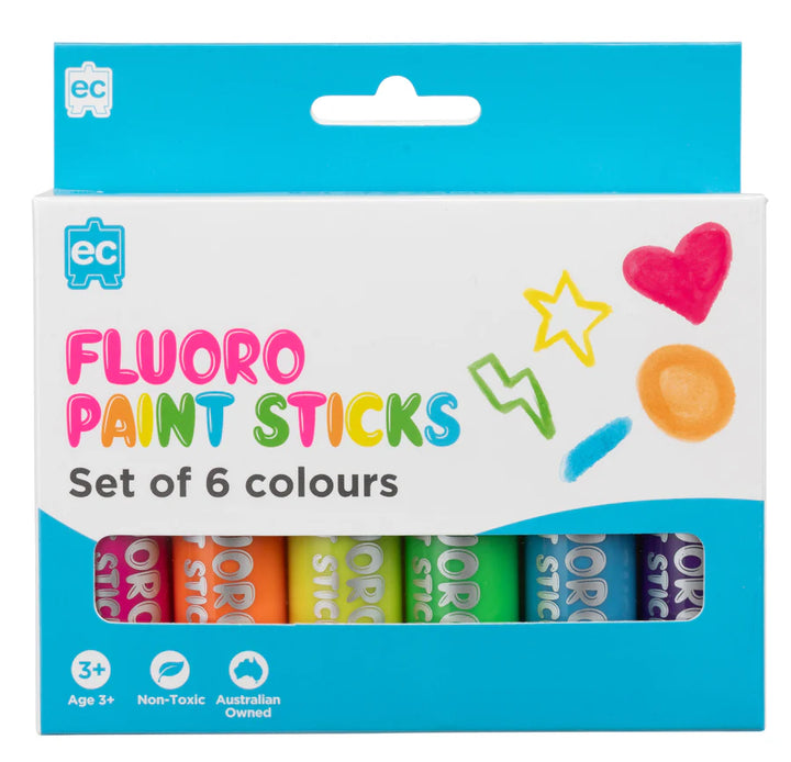 Paint Sticks - Fluoro (6pk)