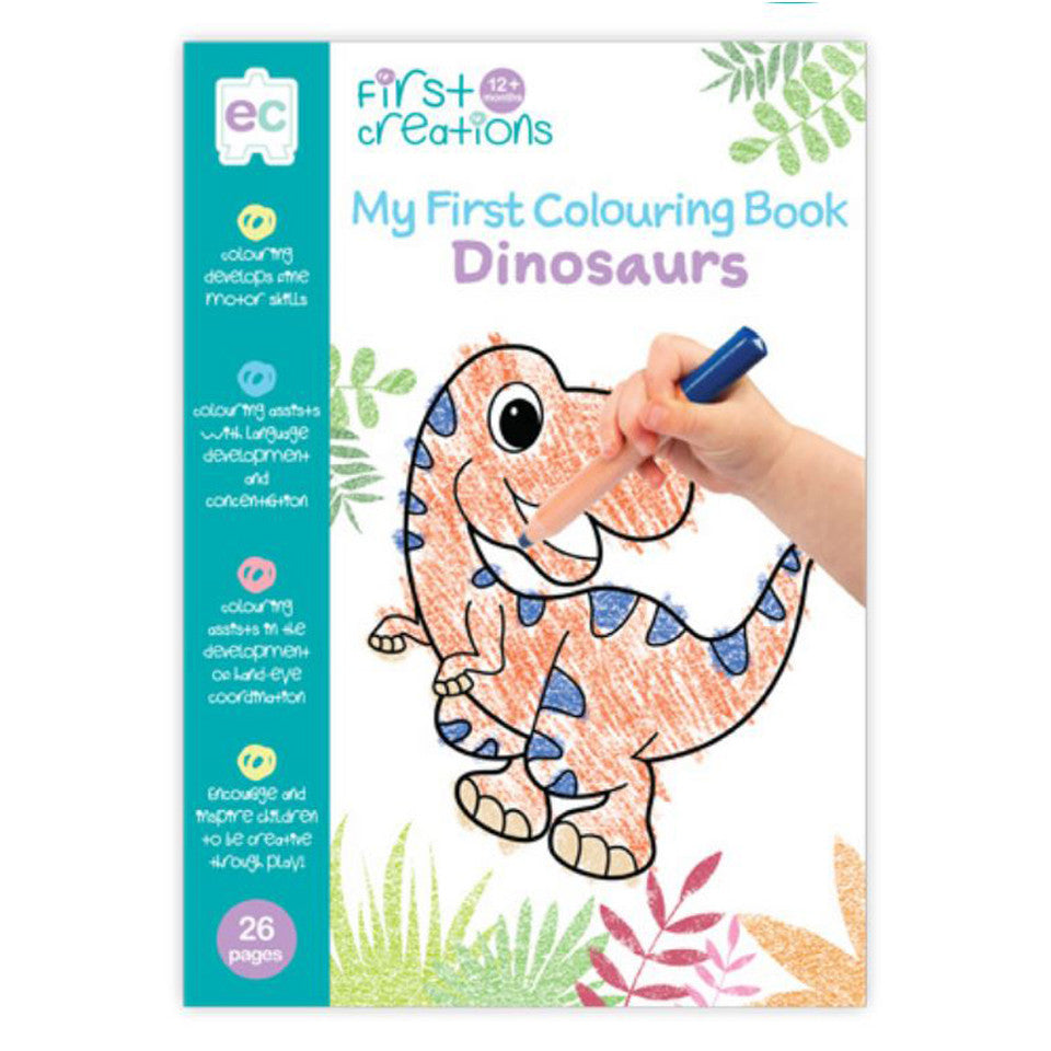 First Creations - My First Colouring Book - Dinosaurs