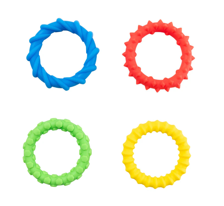 Sensory Sprouts - Textured Fidget Bracelets Set (4pk)