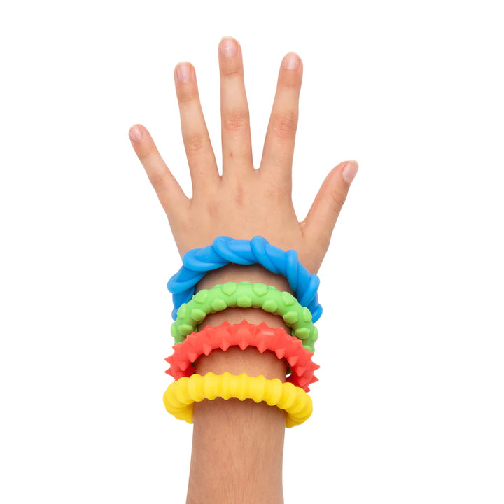 Sensory Sprouts - Textured Fidget Bracelets Set (4pk)