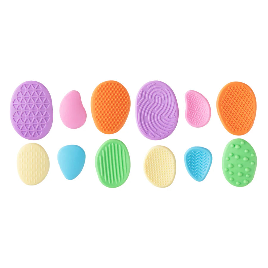 Textured Calming Stones - Pastel Colours (18pc Set)