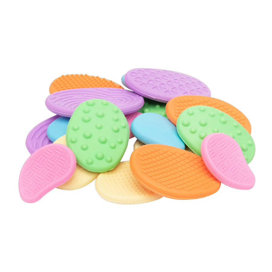 Textured Calming Stones - Pastel Colours (18pc Set)