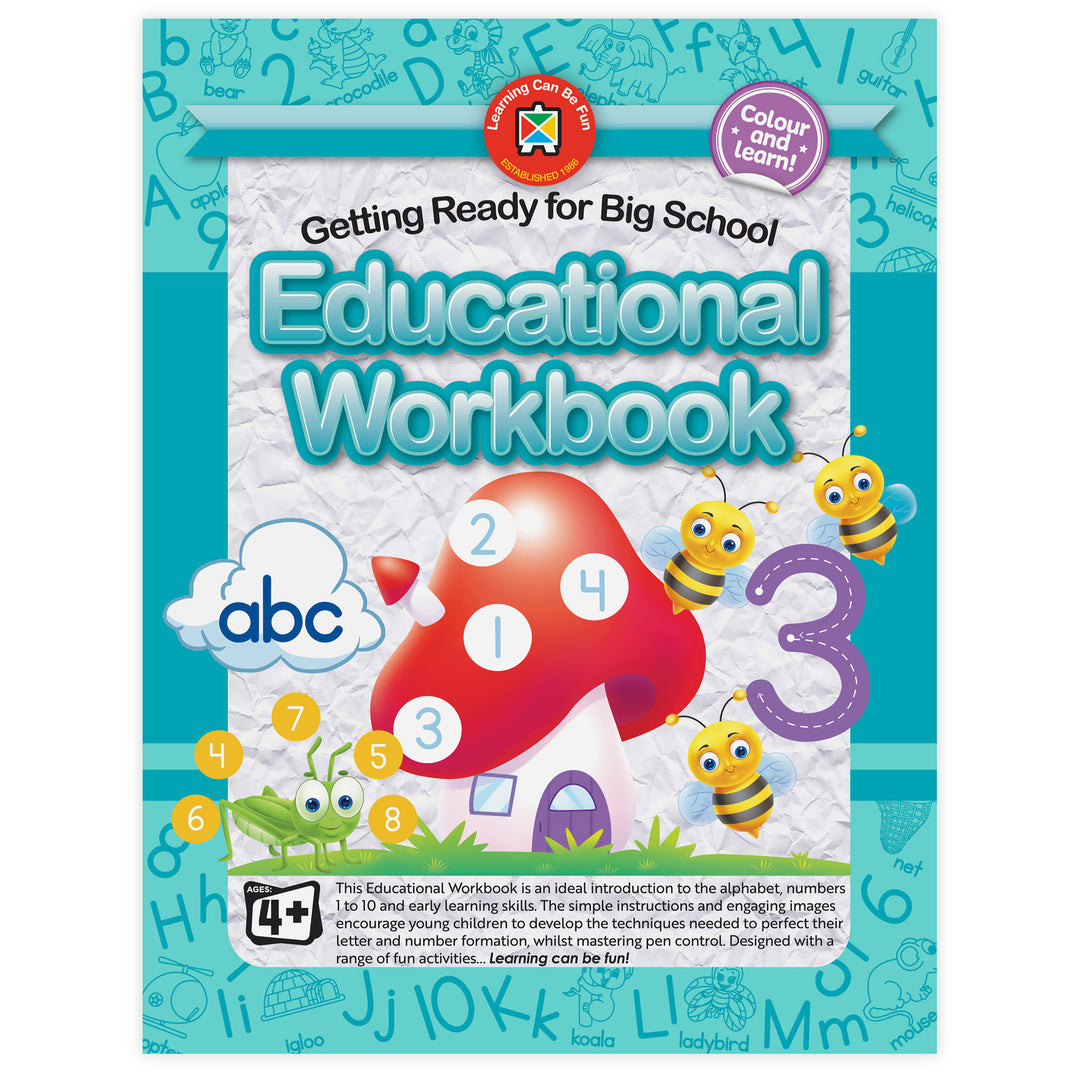 Educational Workbook - Getting Ready For Big School