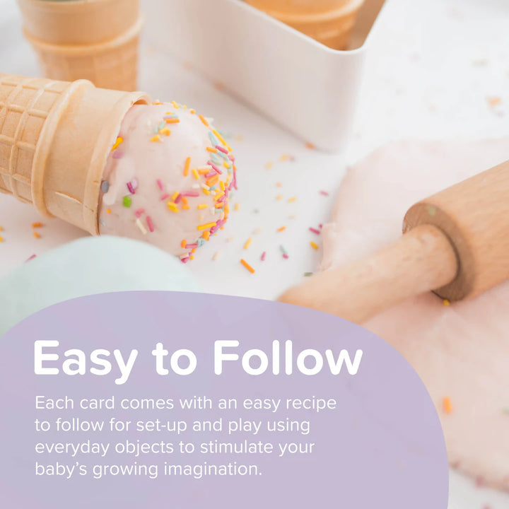 Inspire My Play - Baby & Toddler - Sensory Play Activity Cards (Pack of 30)