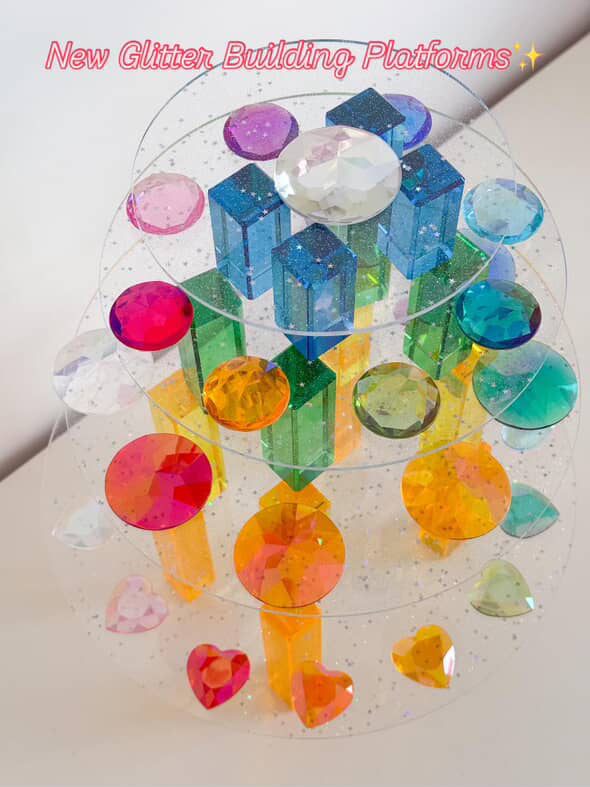 Glitter Circle - Building Platform Set