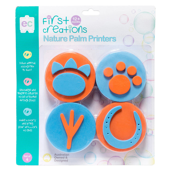First Creations - Nature Palm Printers (Set of 4)