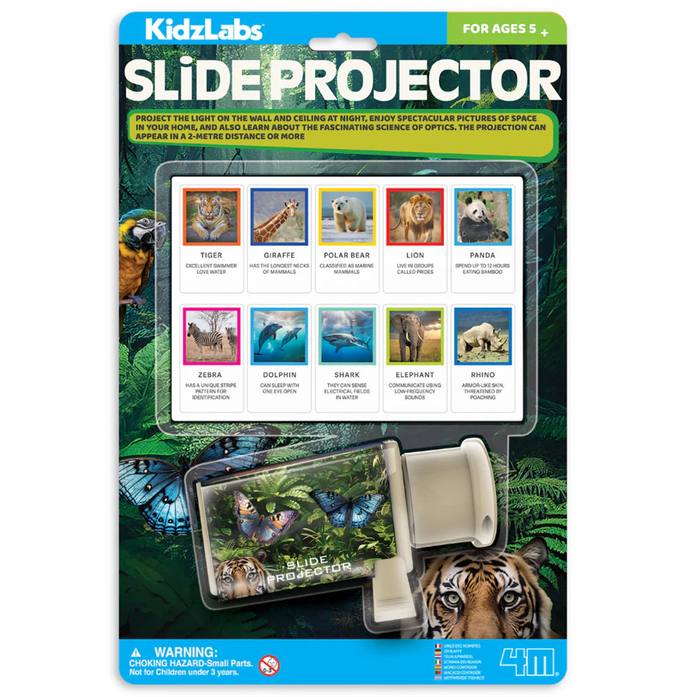 4M - KidzLabs - Wildlife Slide Projector
