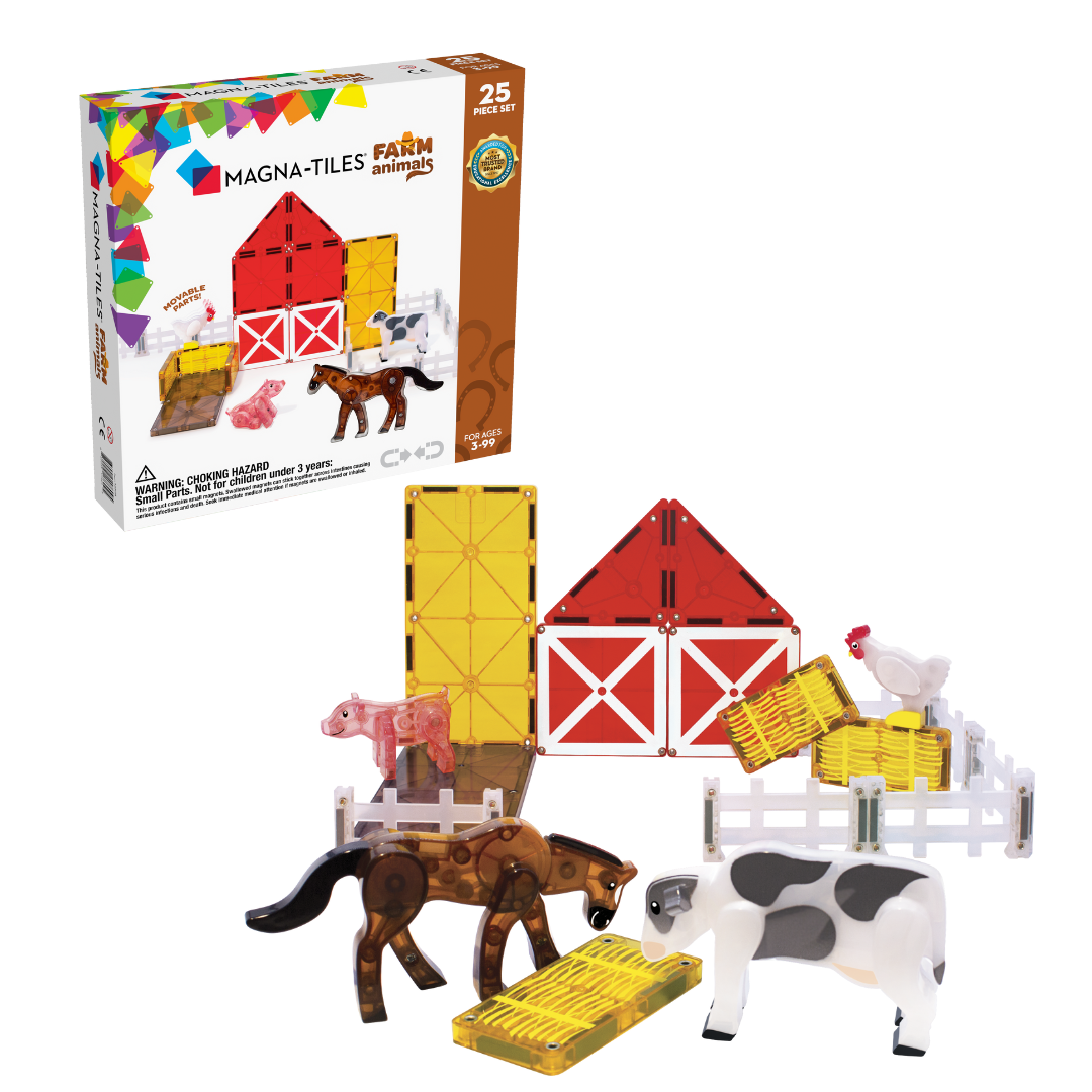 Magna-Tiles - Farm Animals 25 Piece Set