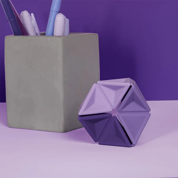 Speks - Pivot - Silicone Flexagon Fidget (Individual)