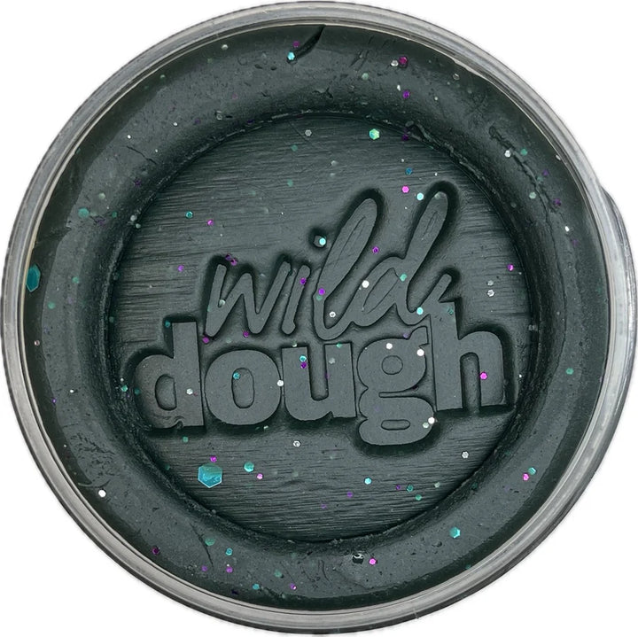 Glitter Scented Playdough - Galaxy Black Playdough (280g Jar)
