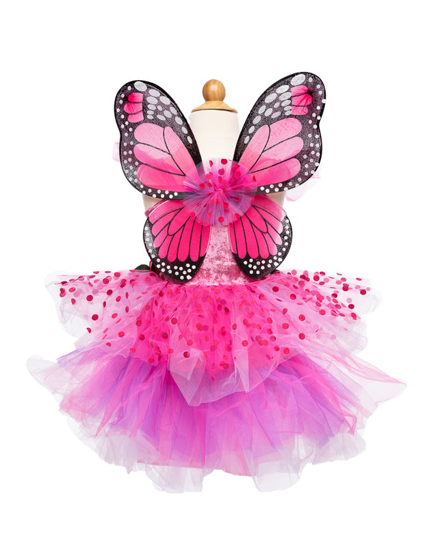 Great Pretenders - Fairy Blooms - Deluxe Pink Dress & Wings