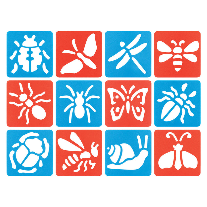 Zart - Minibeast Stencils (12pk)