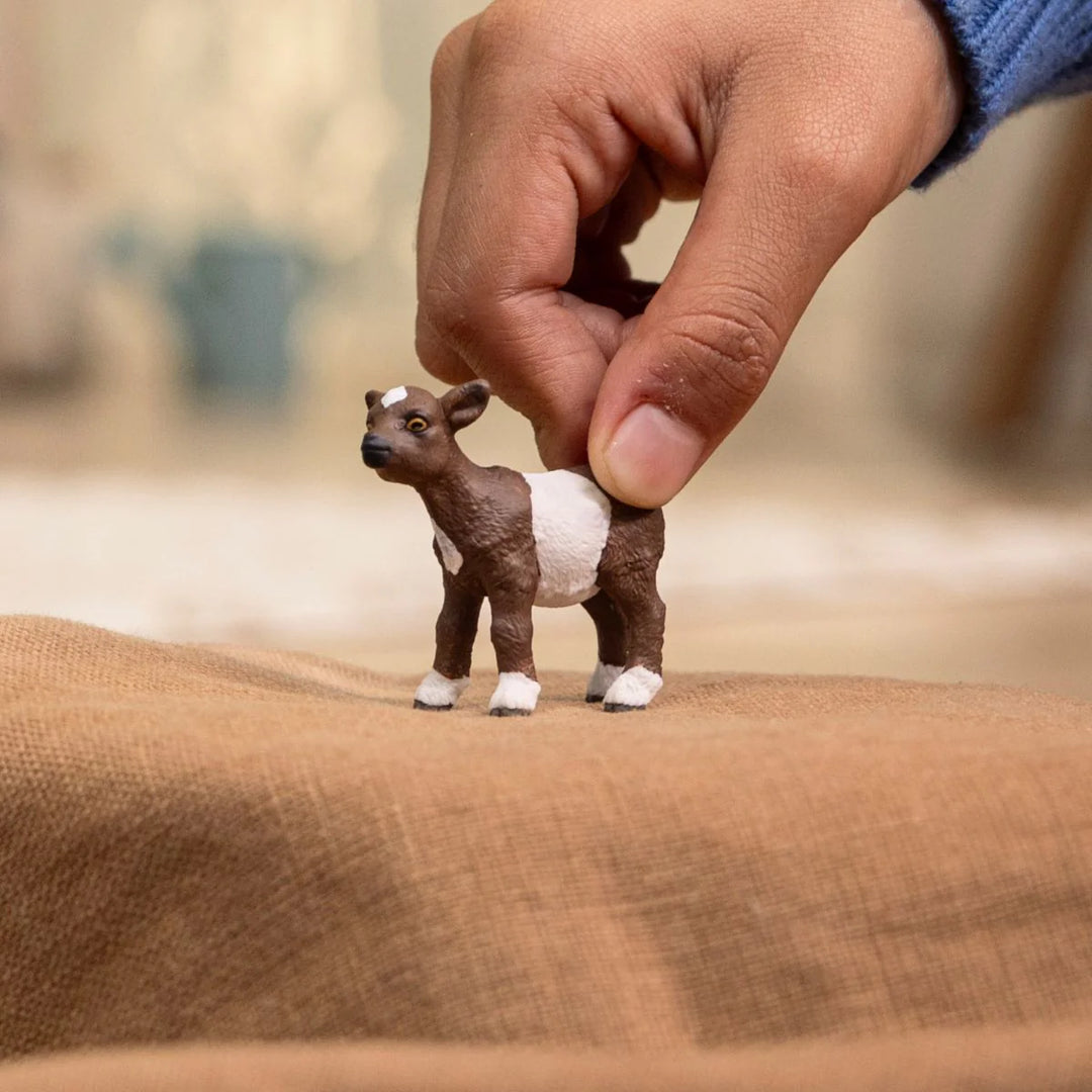 Schleich - Goat Kid (Brown & White)