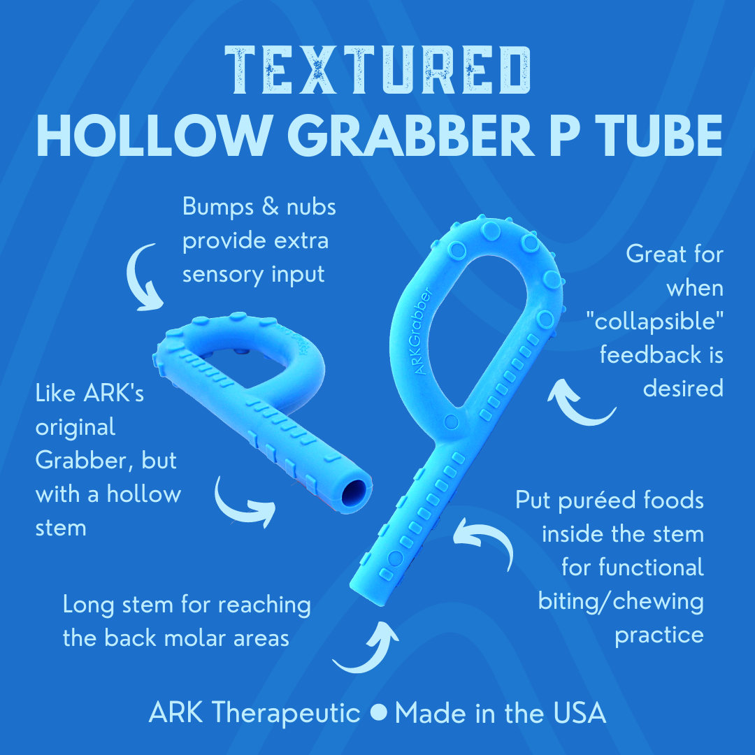 Ark - Grabber® P Tube Chew Tool - Hollow & Textured (Individual)