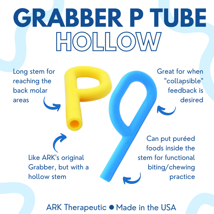 Ark - Grabber® P Tube Chew Tool - Hollow & Smooth (Individual)