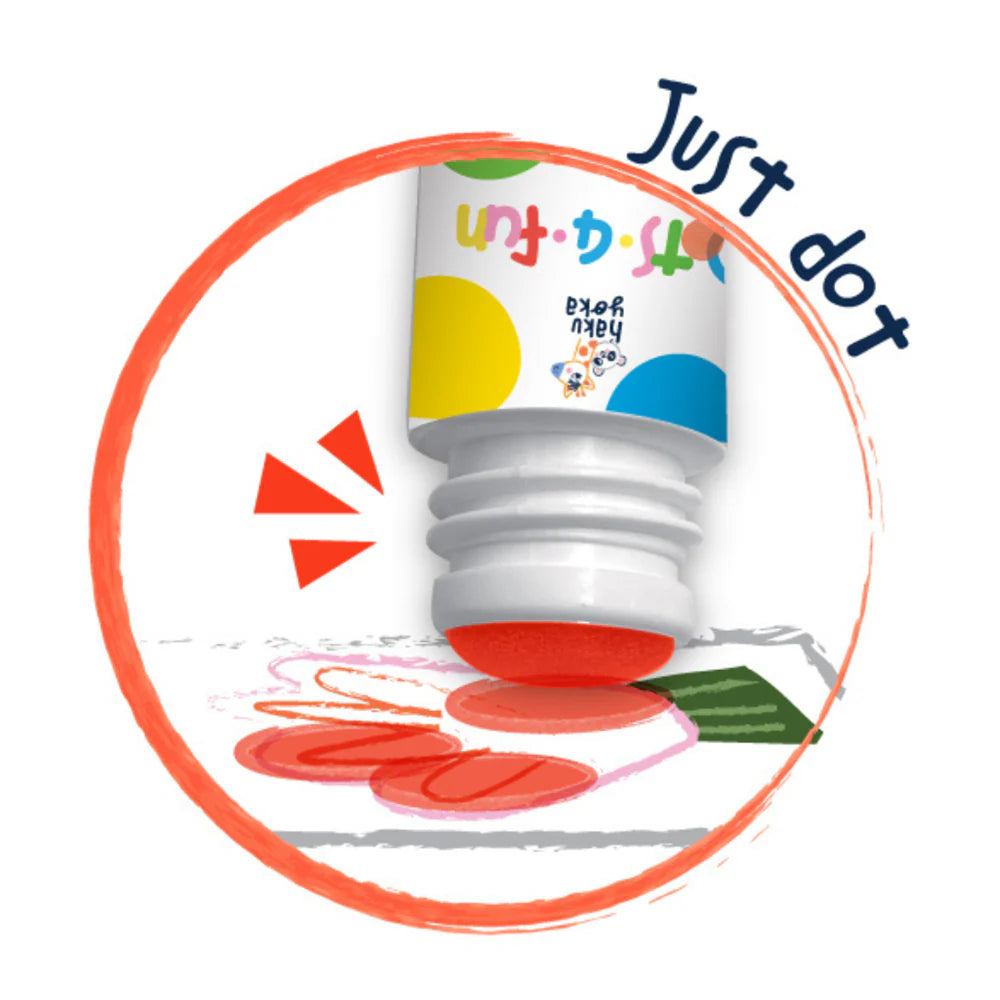 Haku Yoka - Dots 4 Fun - Dot Markers (5pk)