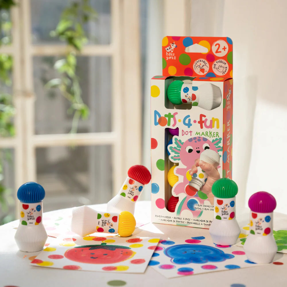 Haku Yoka - Dots 4 Fun - Dot Markers (5pk)