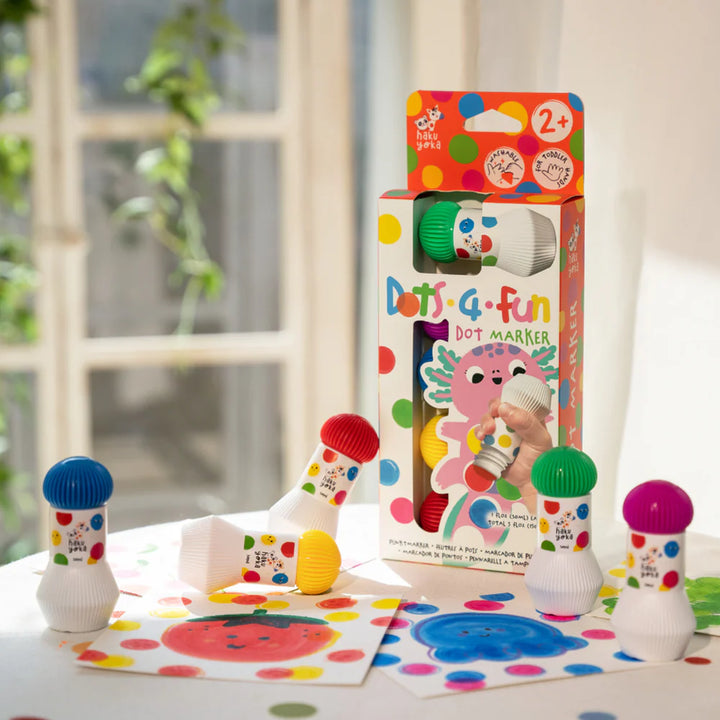 Haku Yoka - Dots 4 Fun - Dot Markers (5pk)