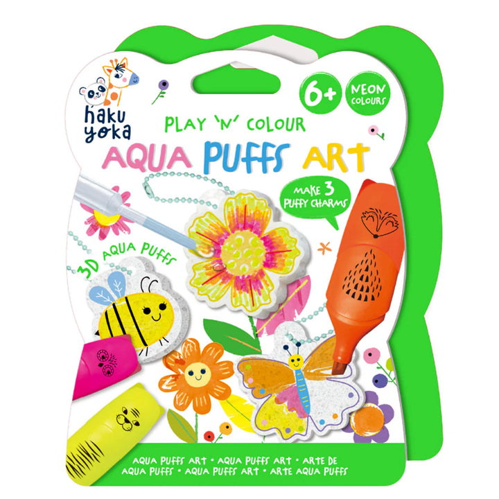 Haku Yoka - Garden Aqua Puffs Art Set