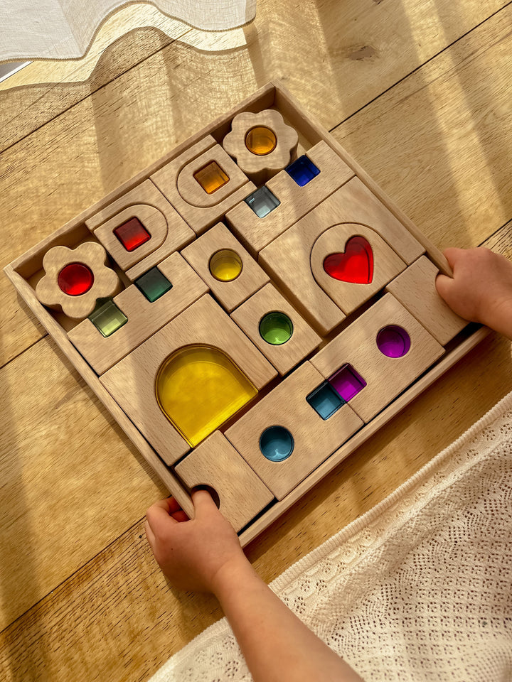 Rainbow Lucite Kingdom (34pc Set)